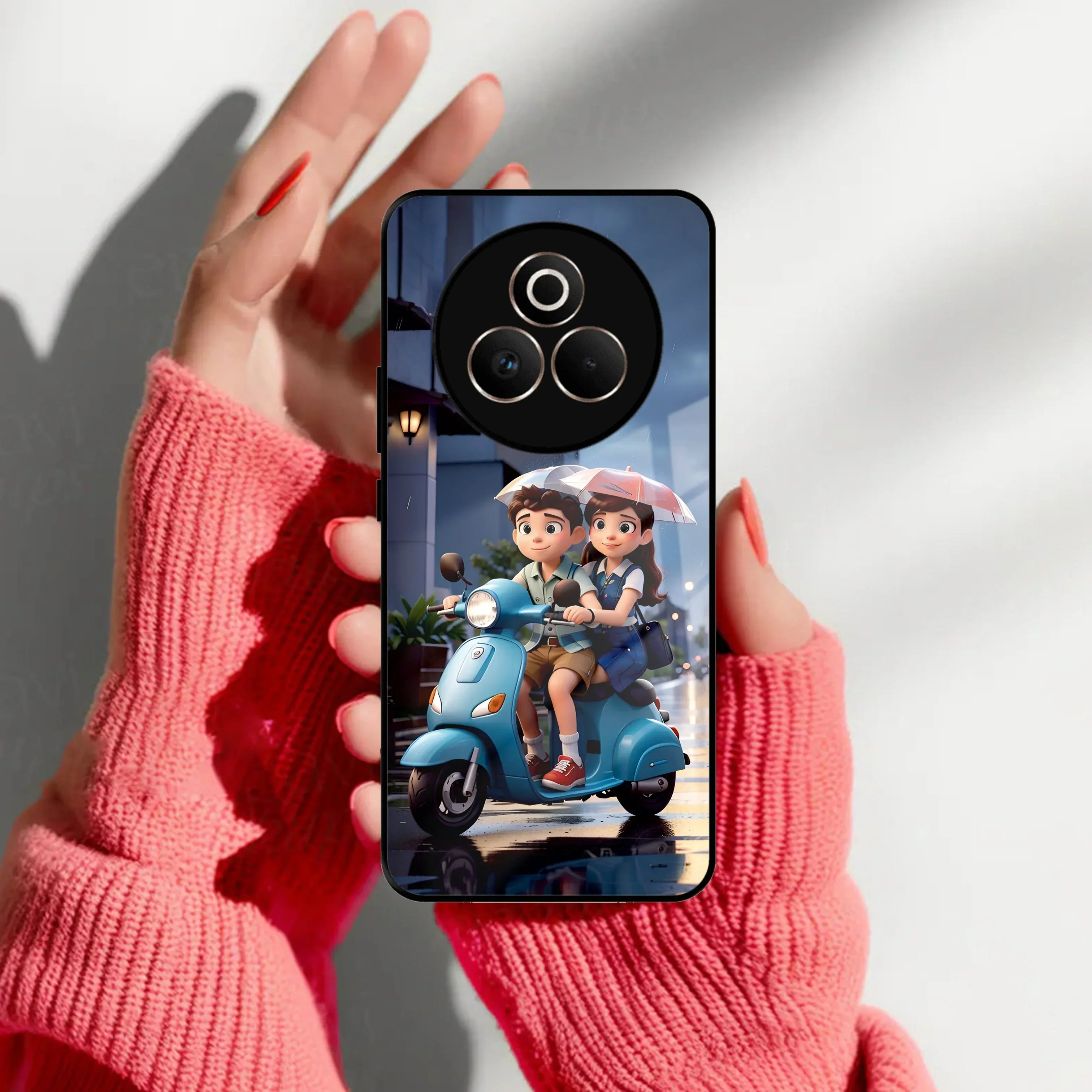 Sweet Escape Glass Case Cover For Realme/Narzo - ShopOnCliQ