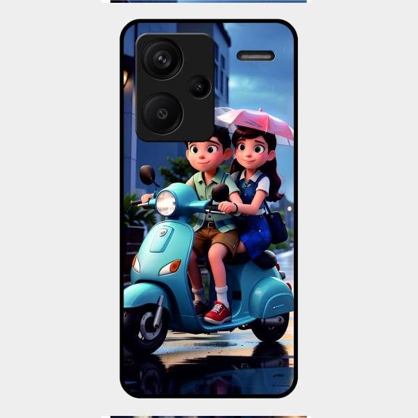 Sweet Escape Glass Case Cover For Redmi Note 13 Pro Plus 5G