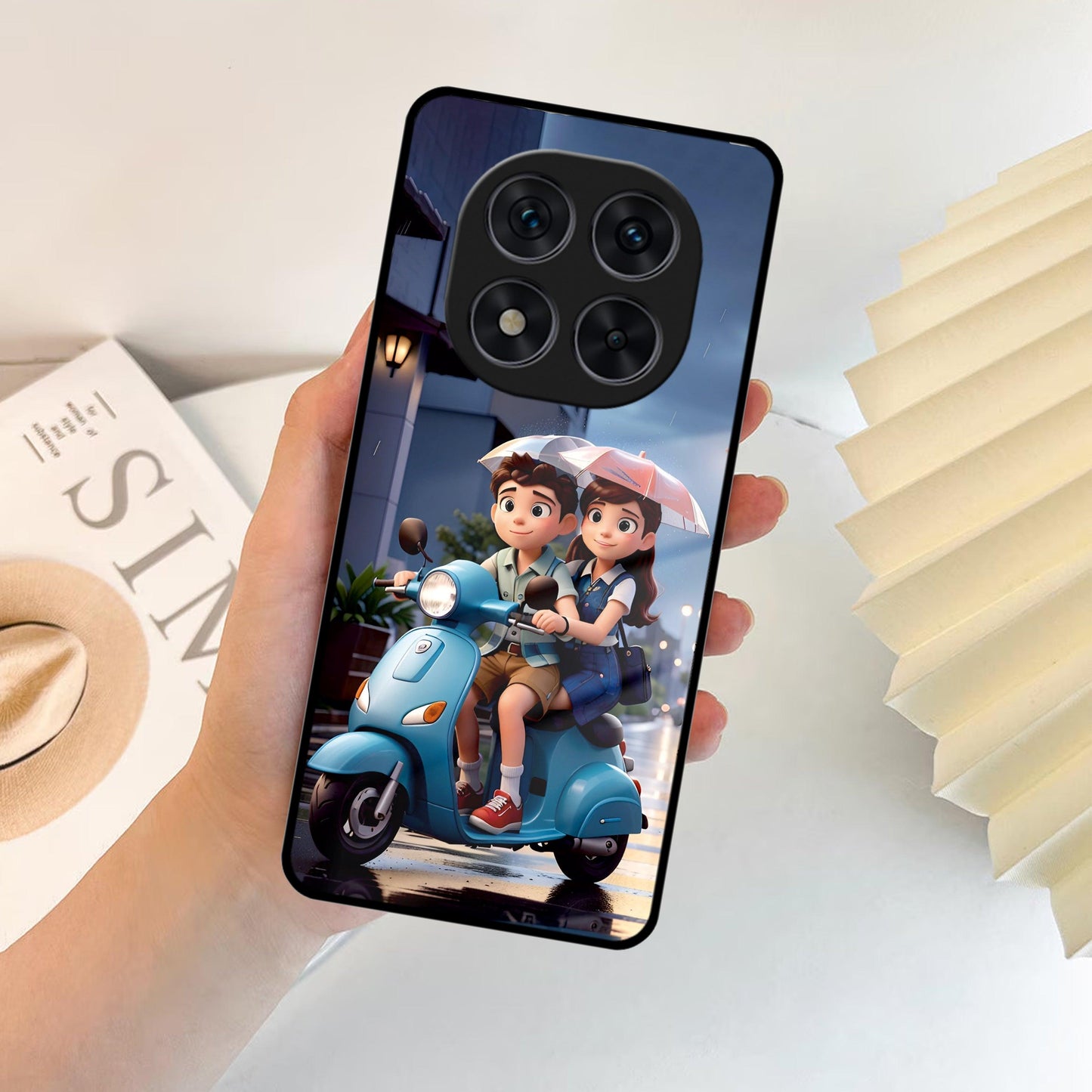 Sweet Escape Glass Case Cover For Poco