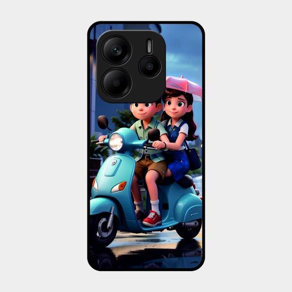 Sweet Escape Glass Case Cover For Redmi Note 14 Se 5G