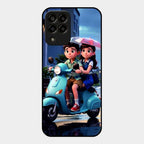 Sweet Escape Glass Case Cover For Samsung Galaxy M33 5G