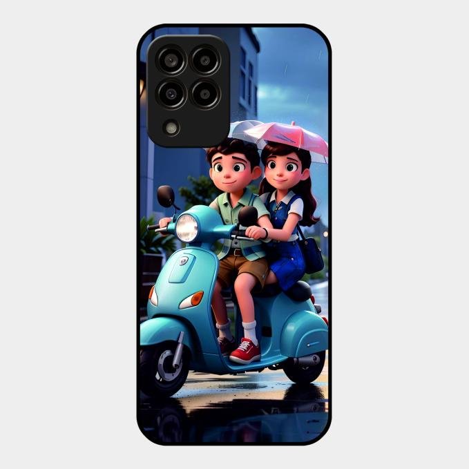 Sweet Escape Glass Case Cover For Samsung Galaxy M33 5G