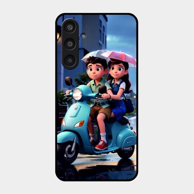 Sweet Escape Glass Case Cover For Samsung Galaxy M35 5G