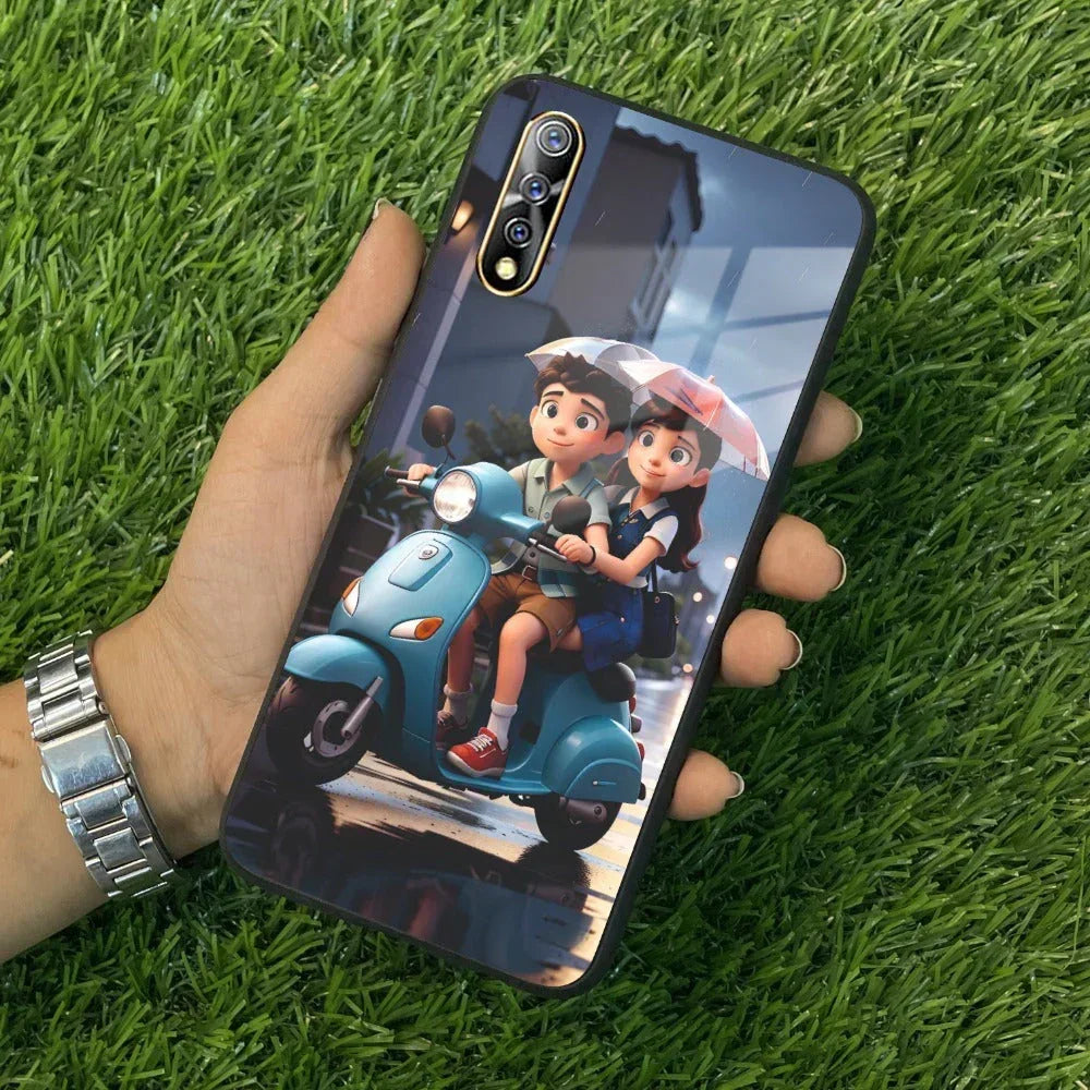 Sweet Escape Glass Case Cover For Vivo - ShopOnCliQ