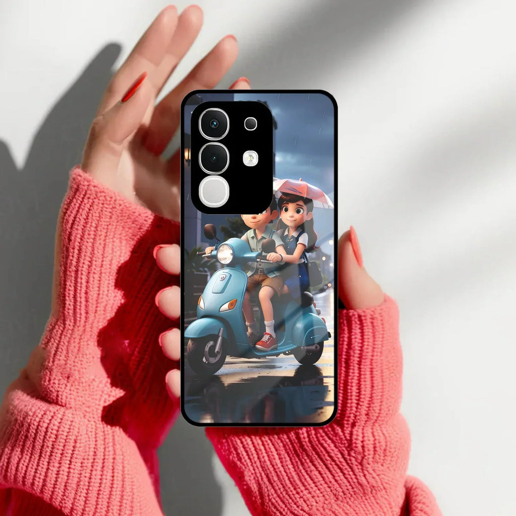 Sweet Escape Glass Case Cover For Vivo - ShopOnCliQ