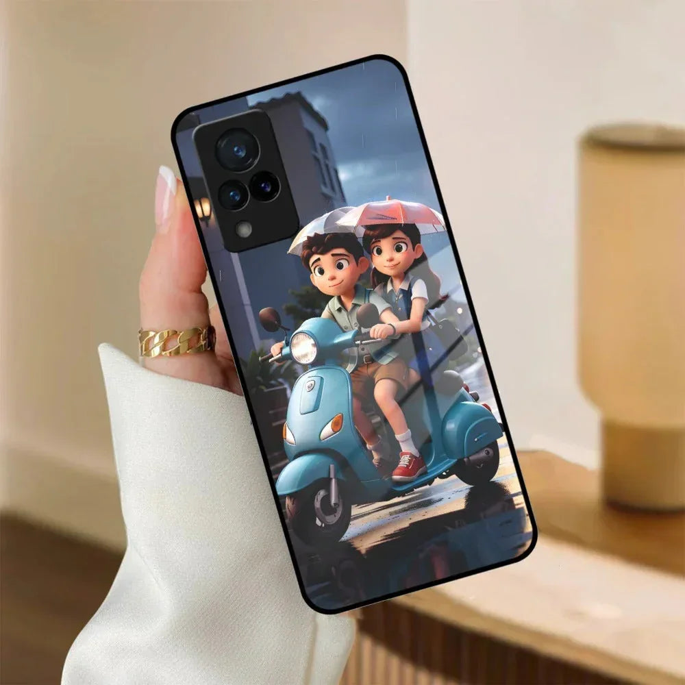Sweet Escape Glass Case Cover For Vivo - ShopOnCliQ