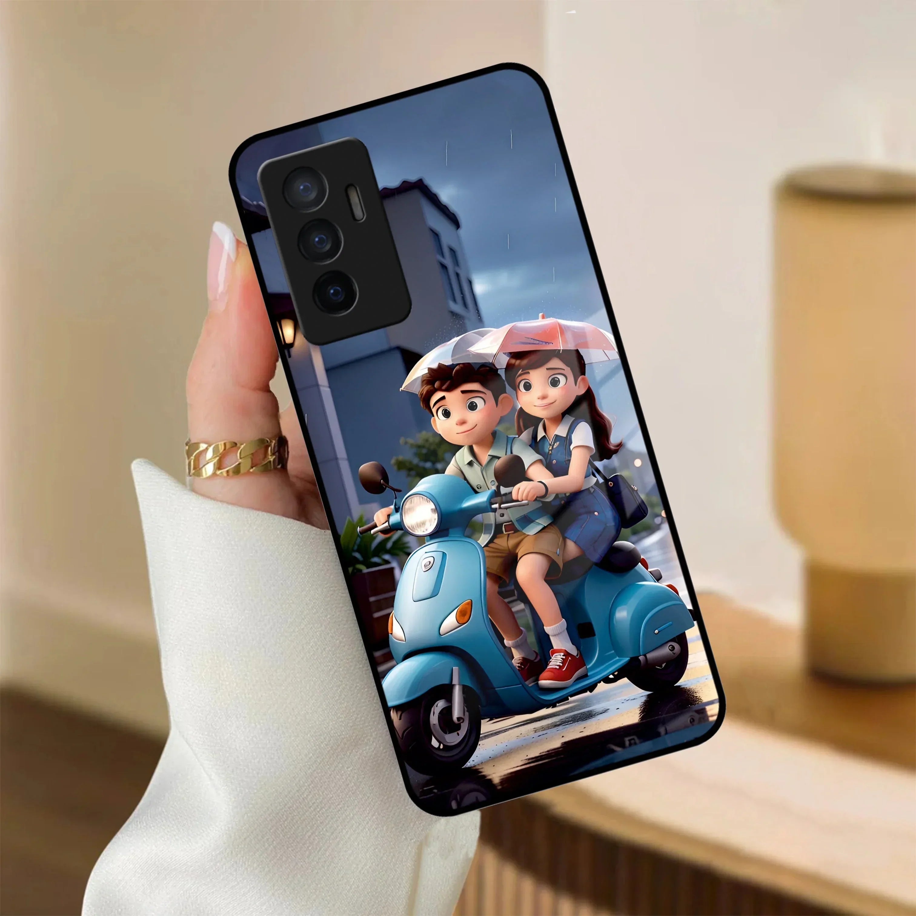 Sweet Escape Glass Case Cover For Vivo - ShopOnCliQ