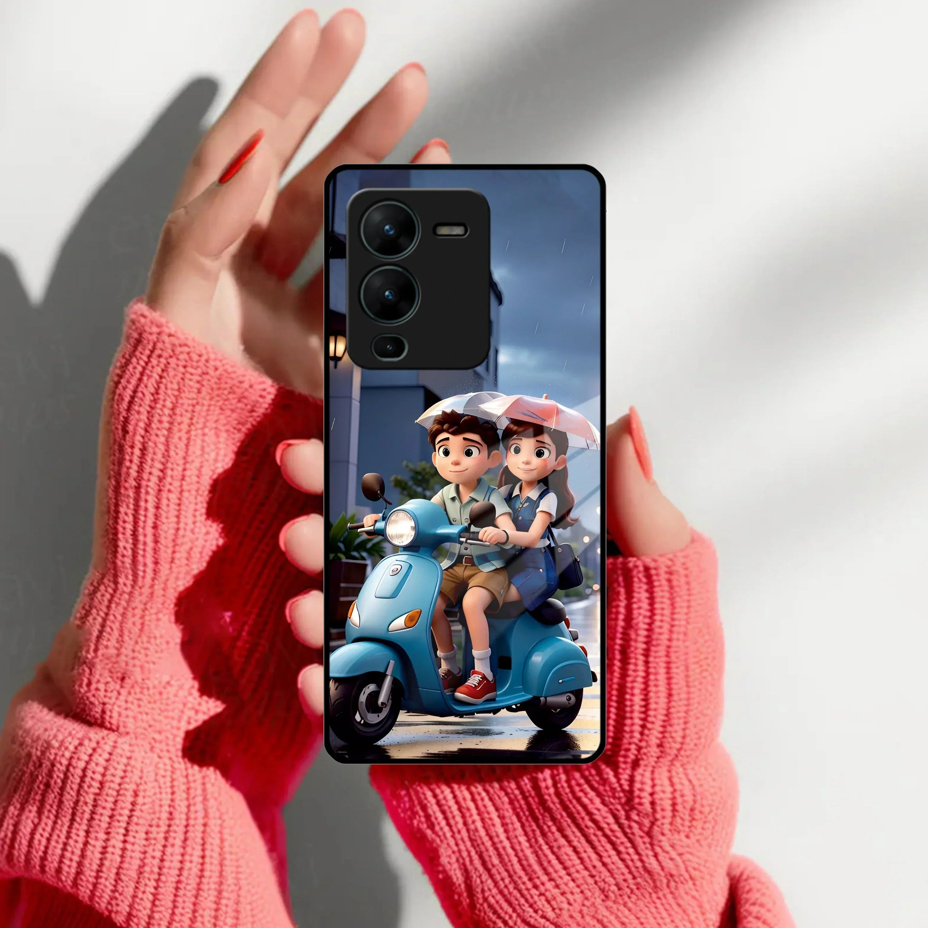 Sweet Escape Glass Case Cover For Vivo - ShopOnCliQ