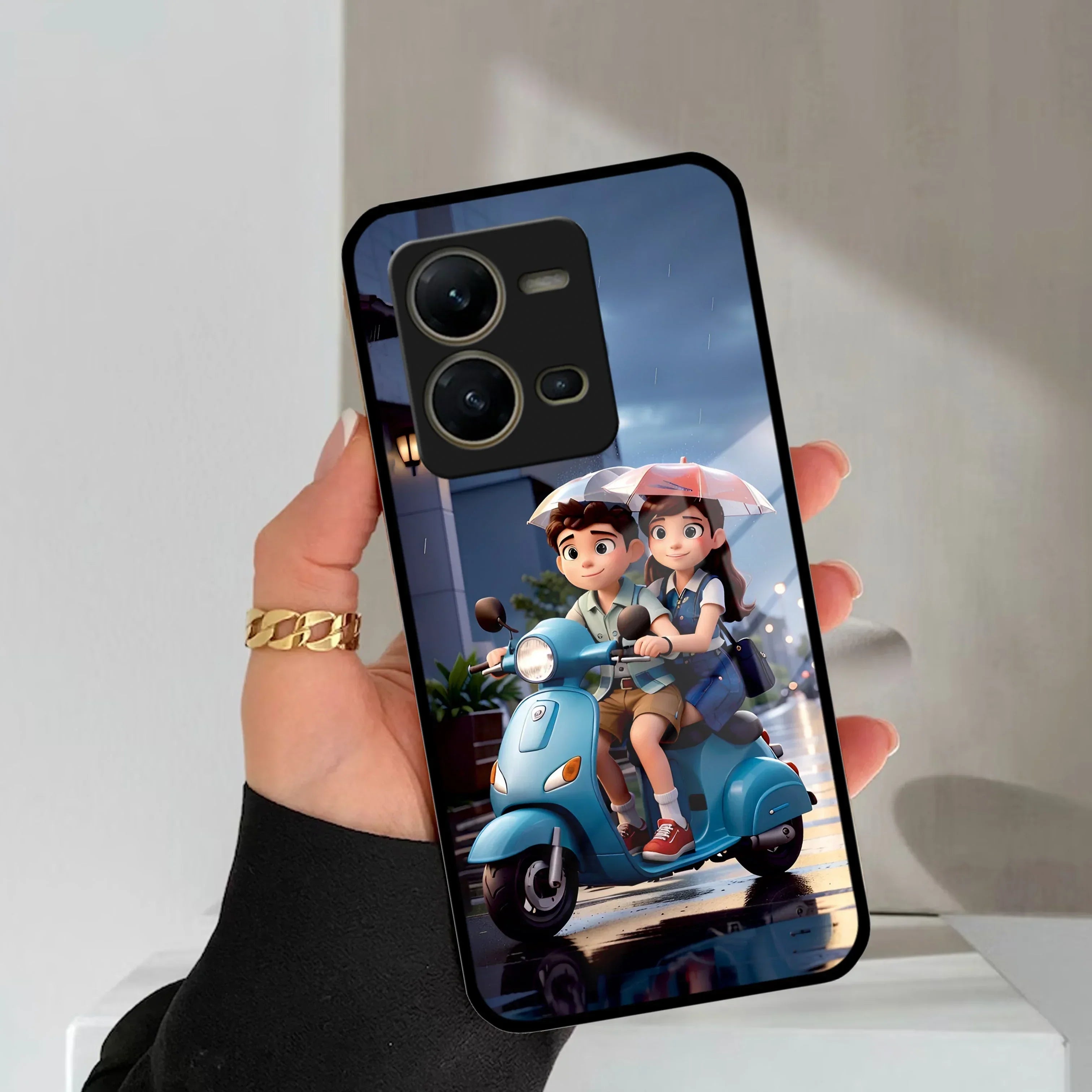 Sweet Escape Glass Case Cover For Vivo - ShopOnCliQ