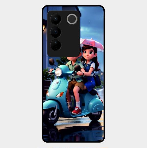Sweet Escape Glass Case Cover For Vivo V27 Pro 5G