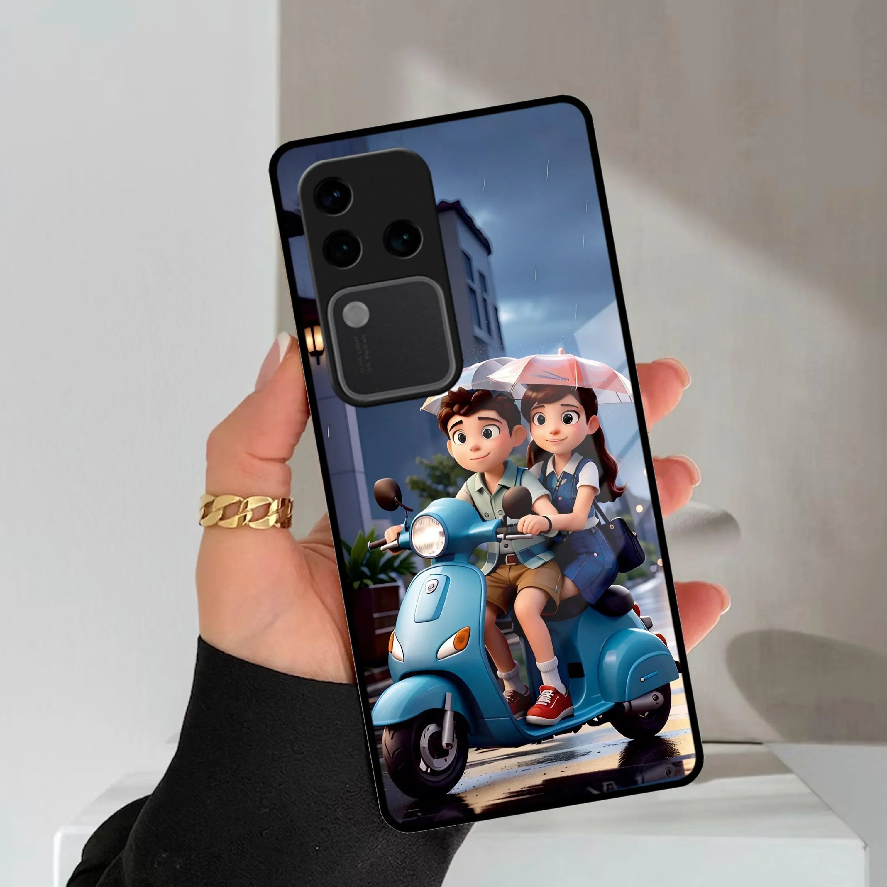 Sweet Escape Glass Case Cover For Vivo - ShopOnCliQ