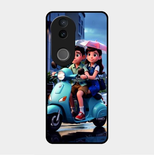 Sweet Escape Glass Case Cover For Vivo V50 5G