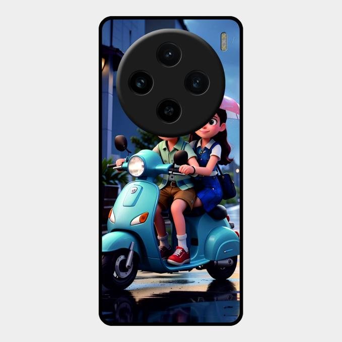 Sweet Escape Glass Case Cover For Vivo X100 5G