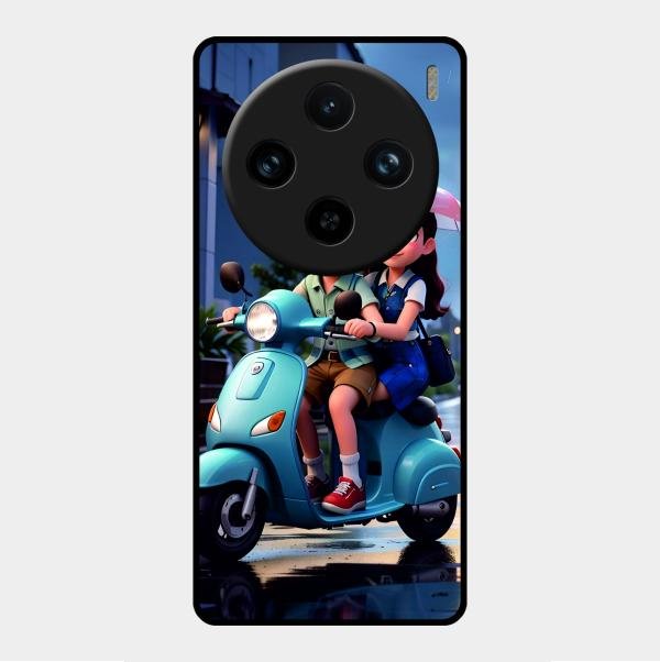 Sweet Escape Glass Case Cover For Vivo X100 Pro 5G