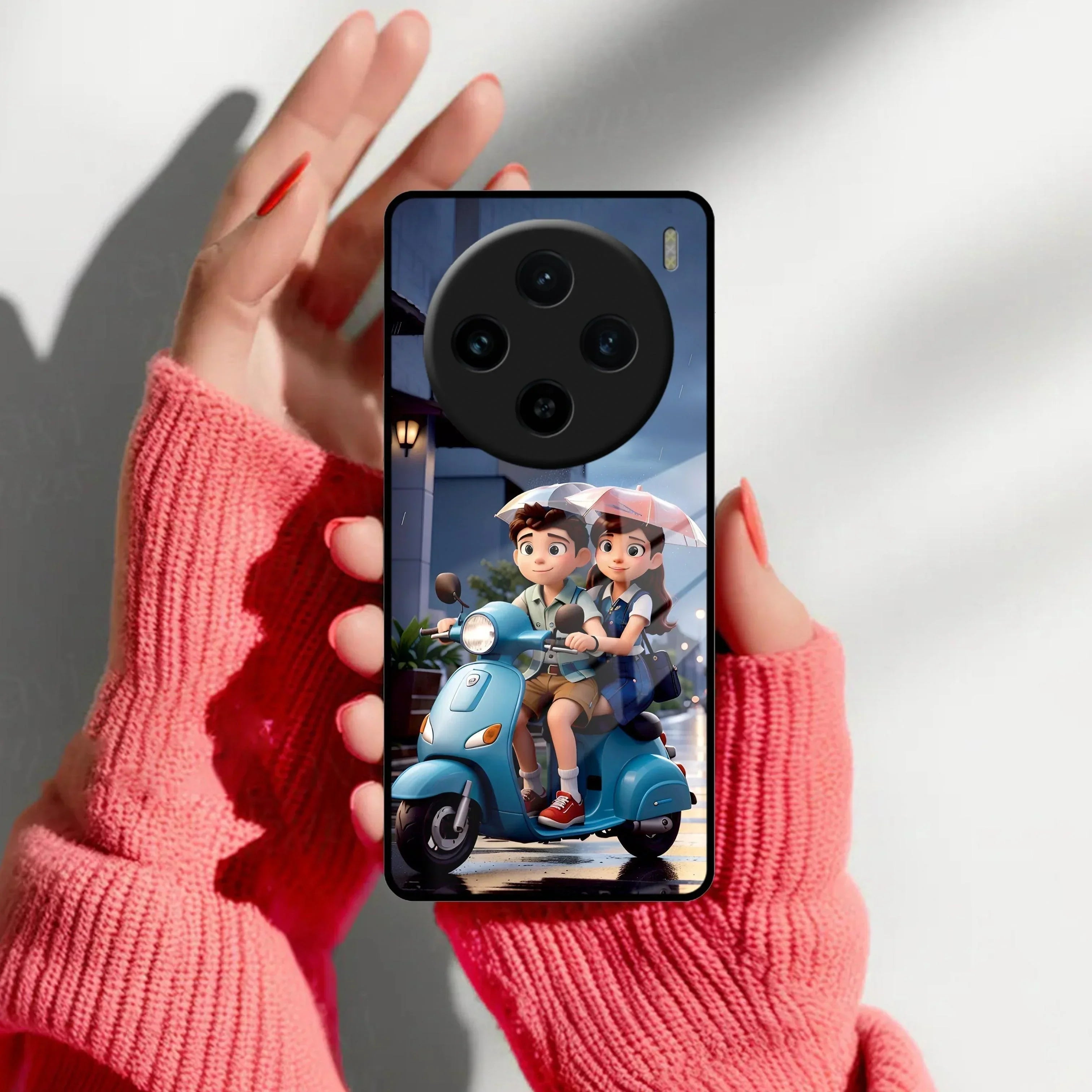 Sweet Escape Glass Case Cover For Vivo - ShopOnCliQ