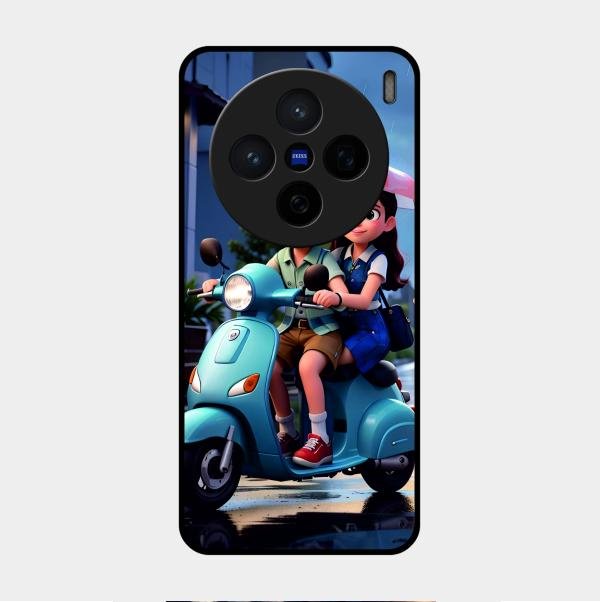 Sweet Escape Glass Case Cover For Vivo X200 5G