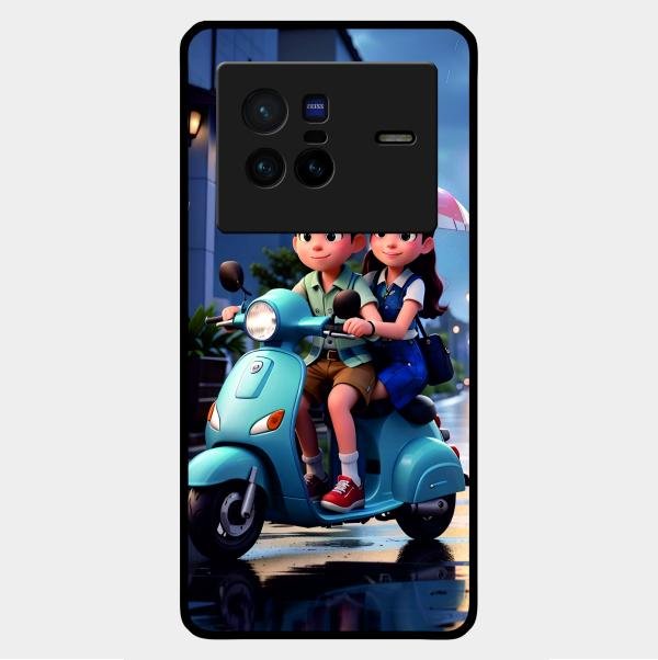 Sweet Escape Glass Case Cover For Vivo X80 5G