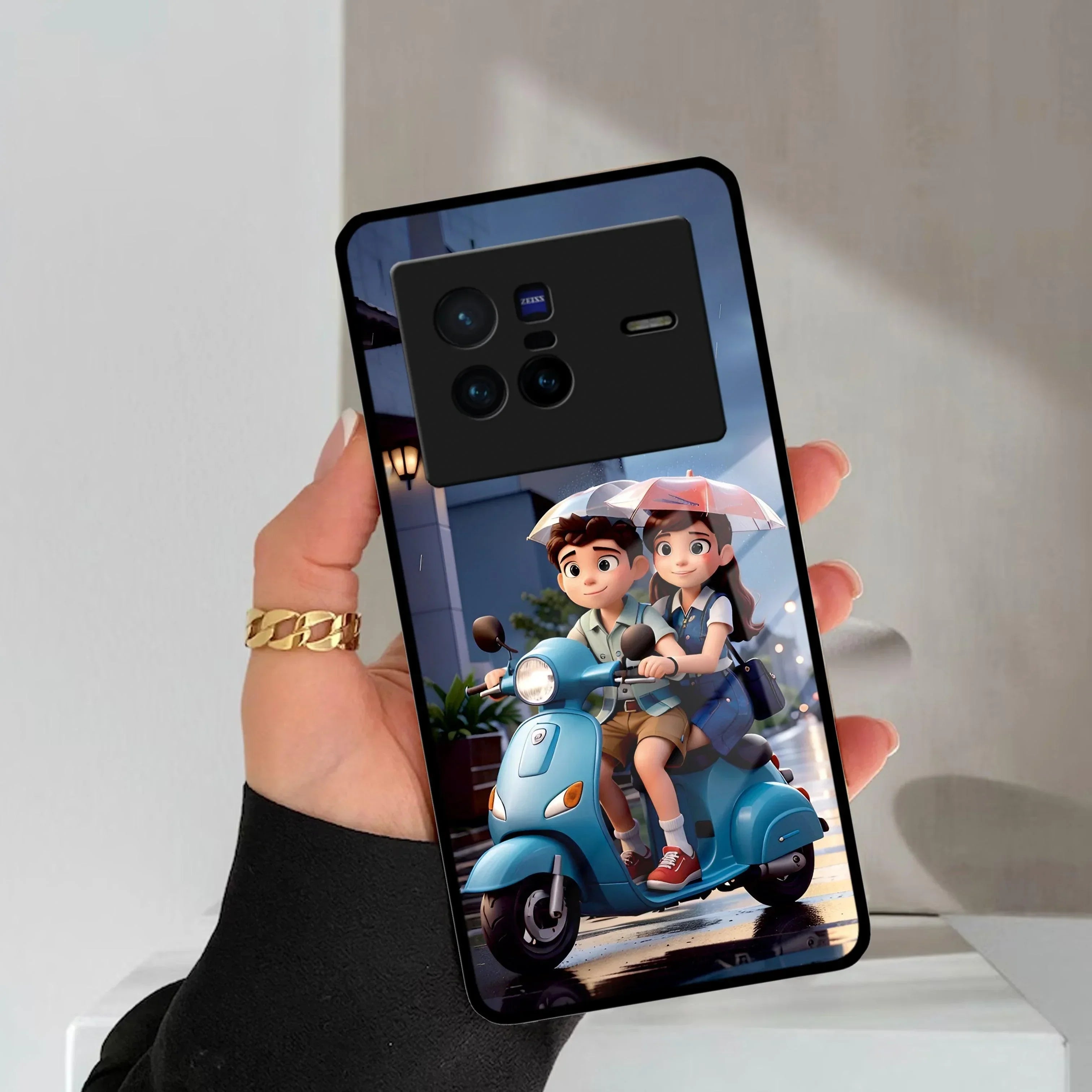 Sweet Escape Glass Case Cover For Vivo - ShopOnCliQ