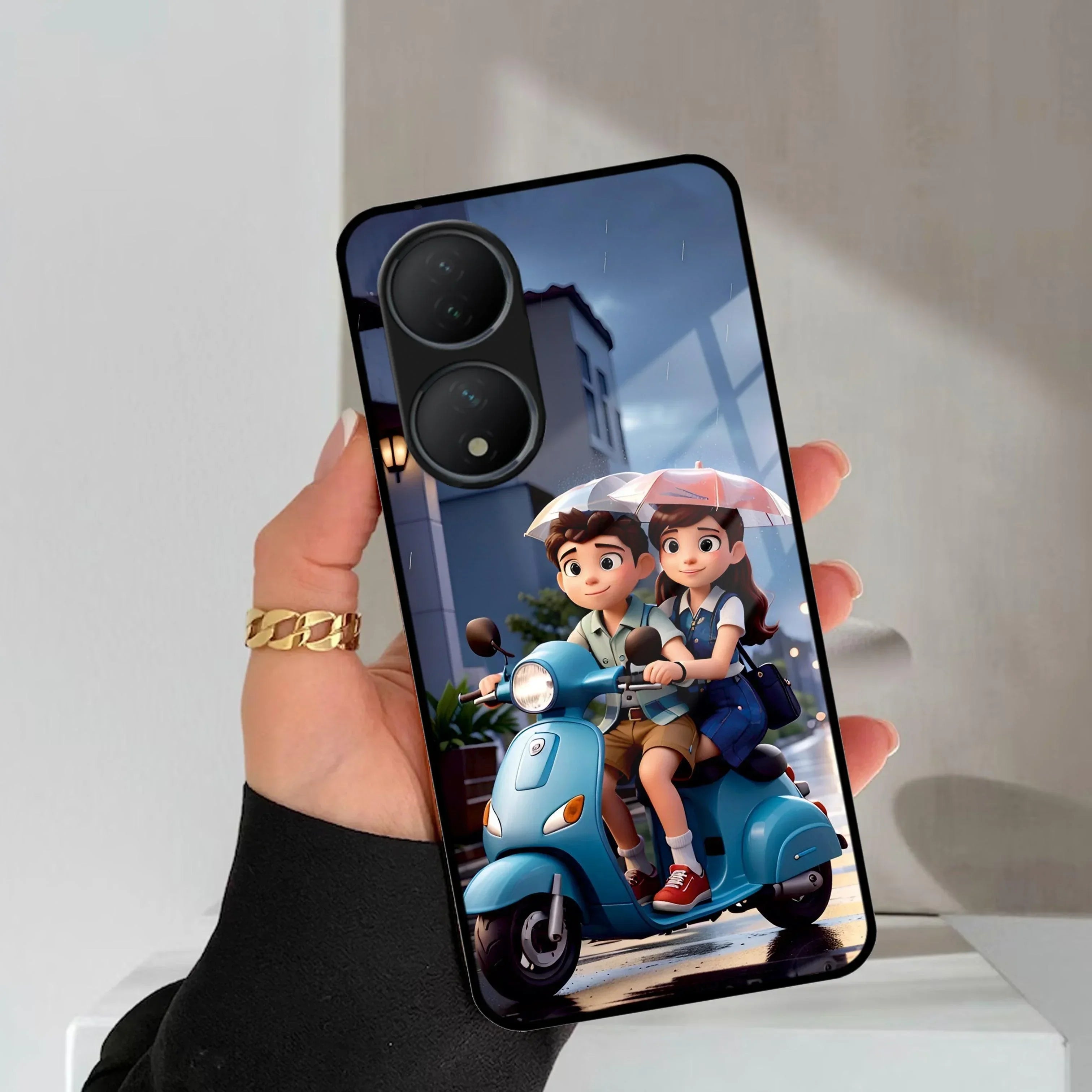 Sweet Escape Glass Case Cover For Vivo - ShopOnCliQ