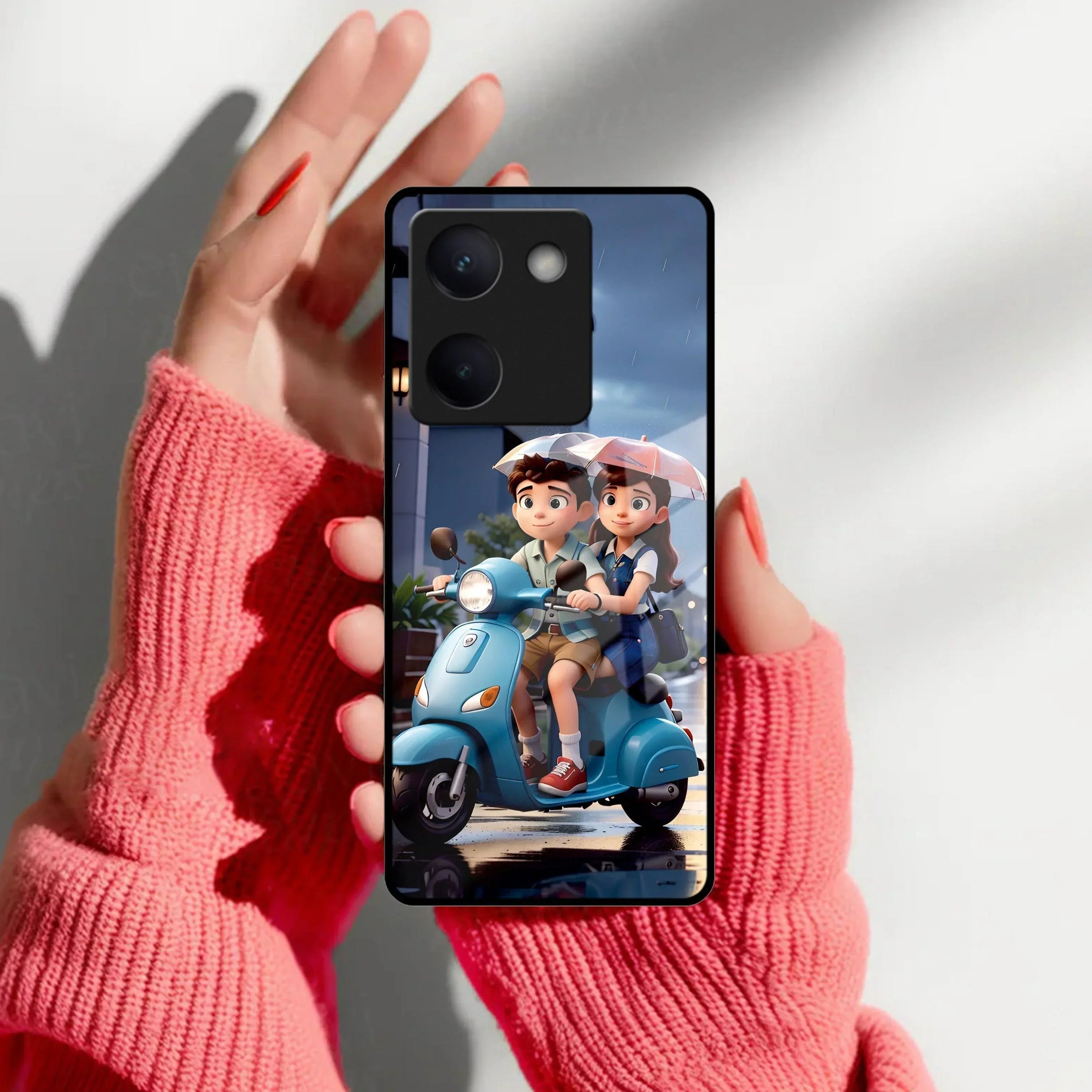 Sweet Escape Glass Case Cover For Vivo - ShopOnCliQ