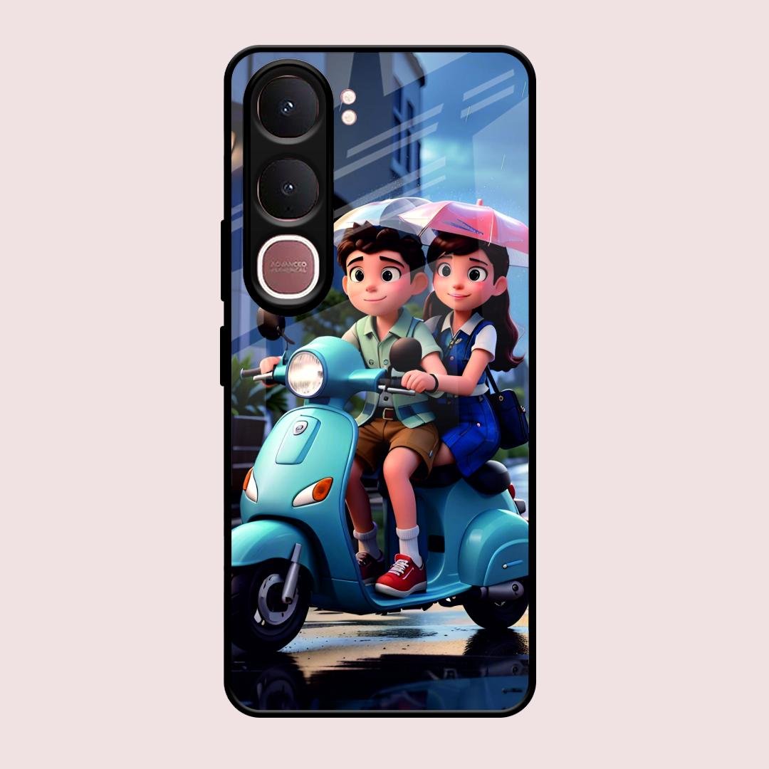 Sweet Escape Glass Case Cover For Vivo Y31 5G