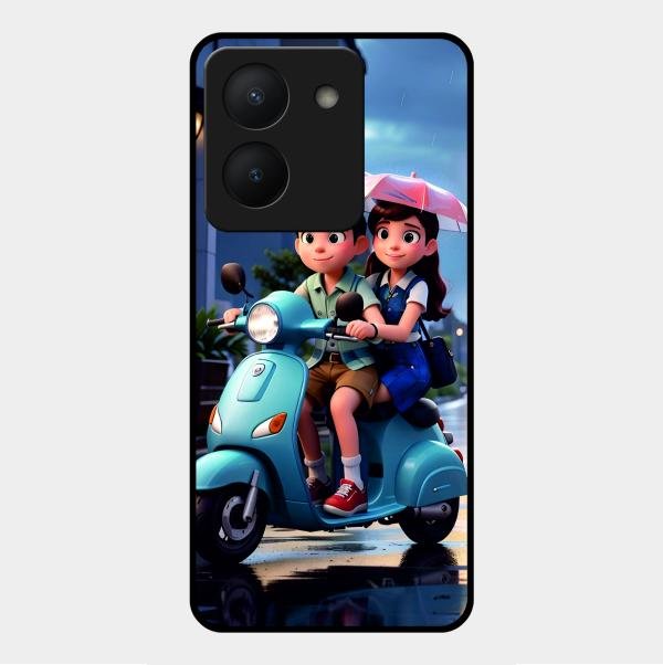 Sweet Escape Glass Case Cover For Vivo Y36