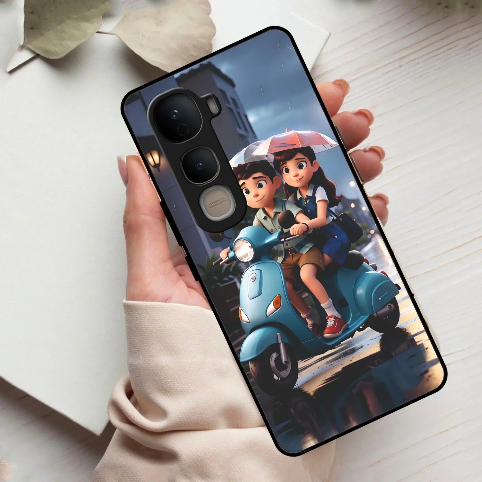 Sweet Escape Glass Case Cover For Vivo - ShopOnCliQ