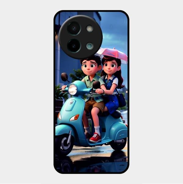 Sweet Escape Glass Case Cover For Vivo Y58 5G