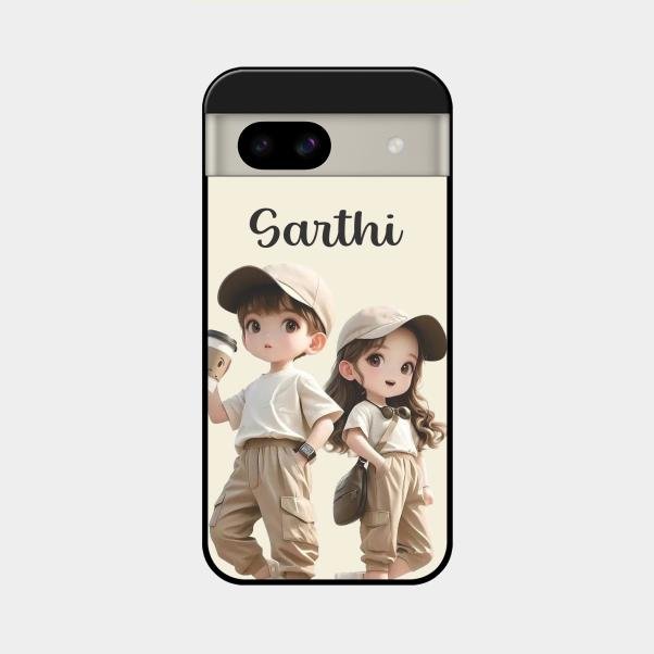 Sweet Harmony Customize Glass Case Cover For Google Pixel 8A 5G
