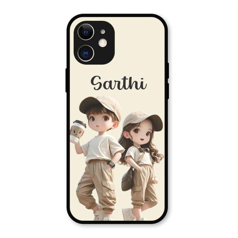Sweet Harmony Customize Glass Case Cover For iPhone 12