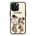 Sweet Harmony Customize Glass Case Cover For iPhone 13 Pro Max