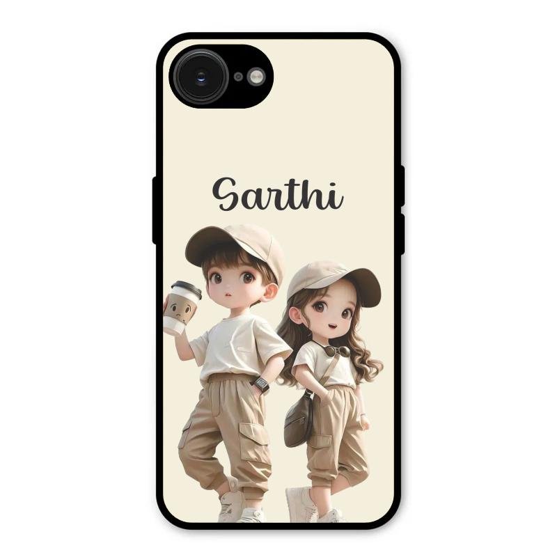 Sweet Harmony Customize Glass Case Cover For iPhone 16e