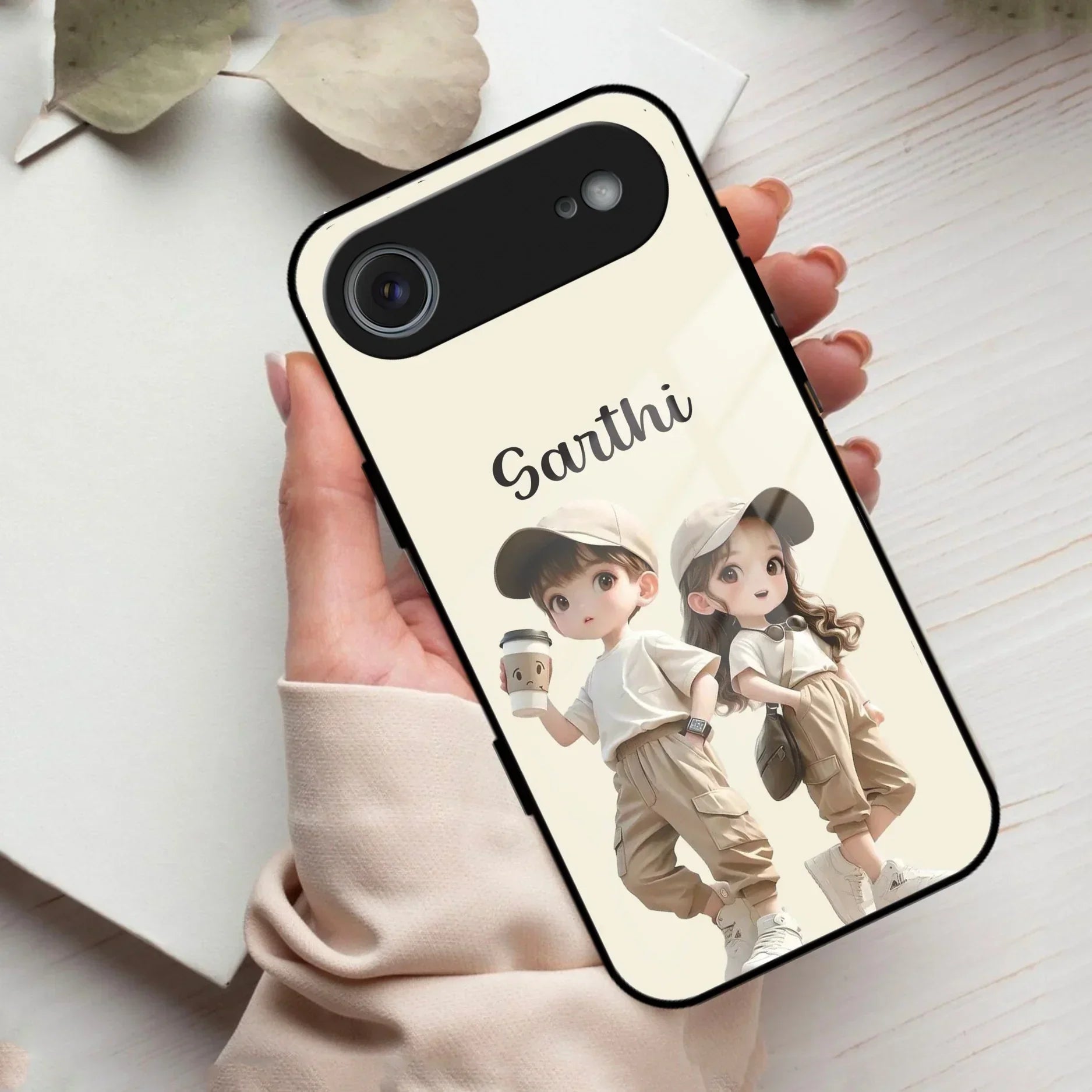 Sweet Harmony Customize Glass Case Cover For iPhone - ShopOnCliQ