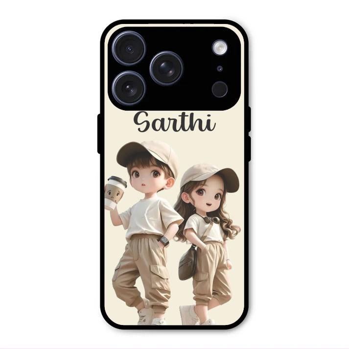 Sweet Harmony Customize Glass Case Cover For iPhone 17 Pro