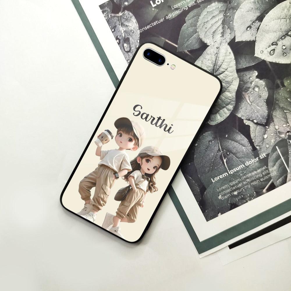 Sweet Harmony Customize Glass Case Cover For iPhone - ShopOnCliQ