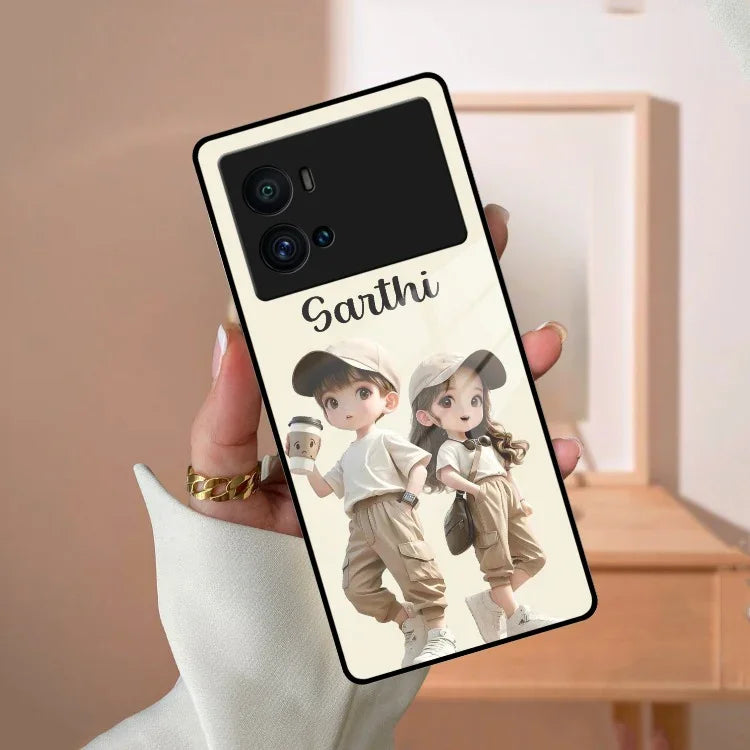 Sweet Harmony Customize Glass Case Cover For Vivo - ShopOnCliQ