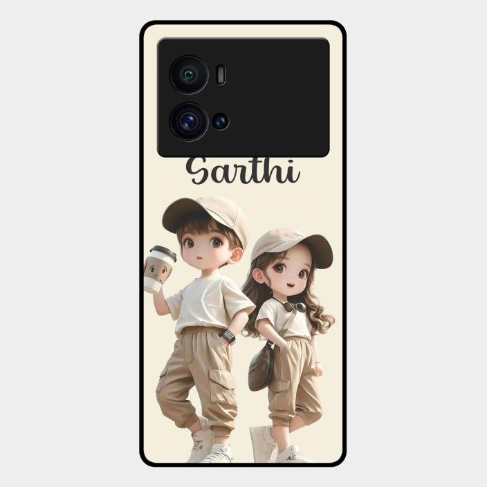 Sweet Harmony Customize Glass Case Cover For Iqoo 9 Pro 5G