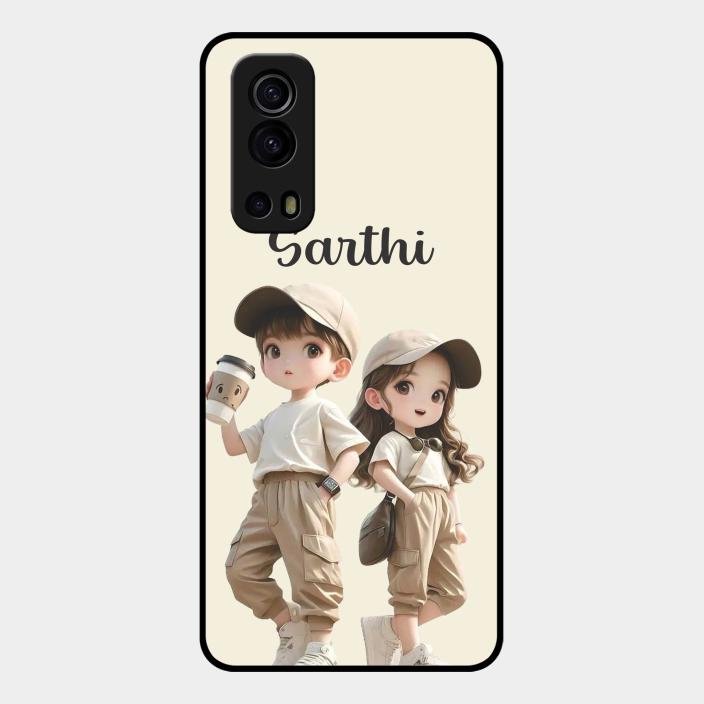 Sweet Harmony Customize Glass Case Cover For Iqoo Z3 5G