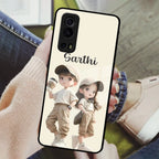 Sweet Harmony Customize Glass Case Cover For iQOO - ShopOnCliQ