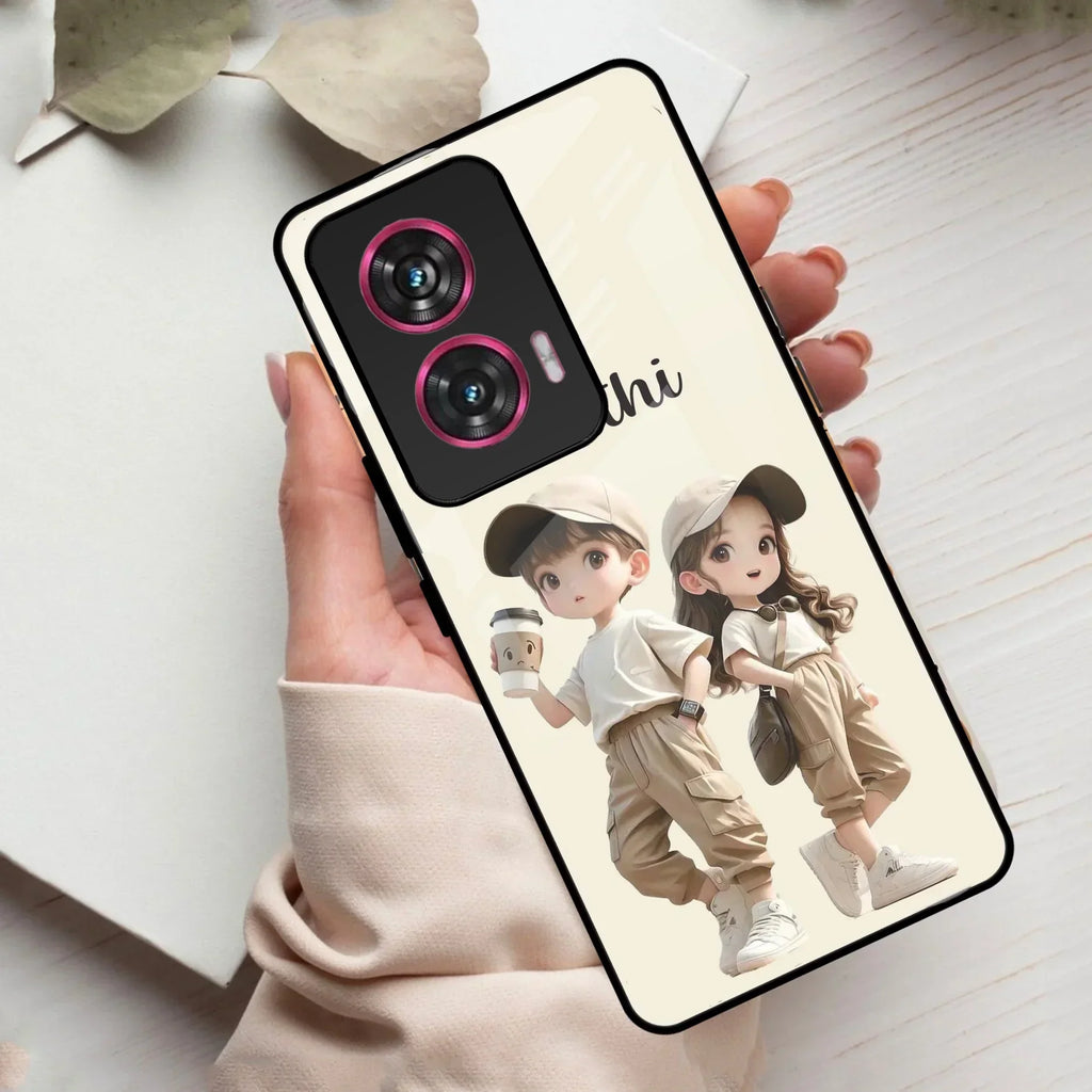 Sweet Harmony Customize Glass Case Cover For Motorola - ShopOnCliQ