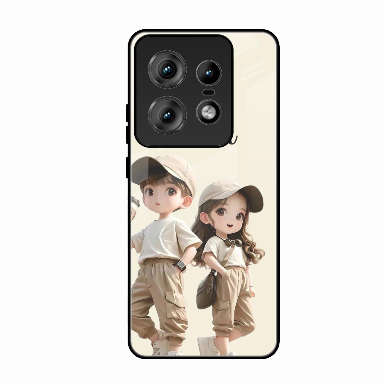 Sweet Harmony Customize Glass Case Cover For Motorola Edge 50 Pro