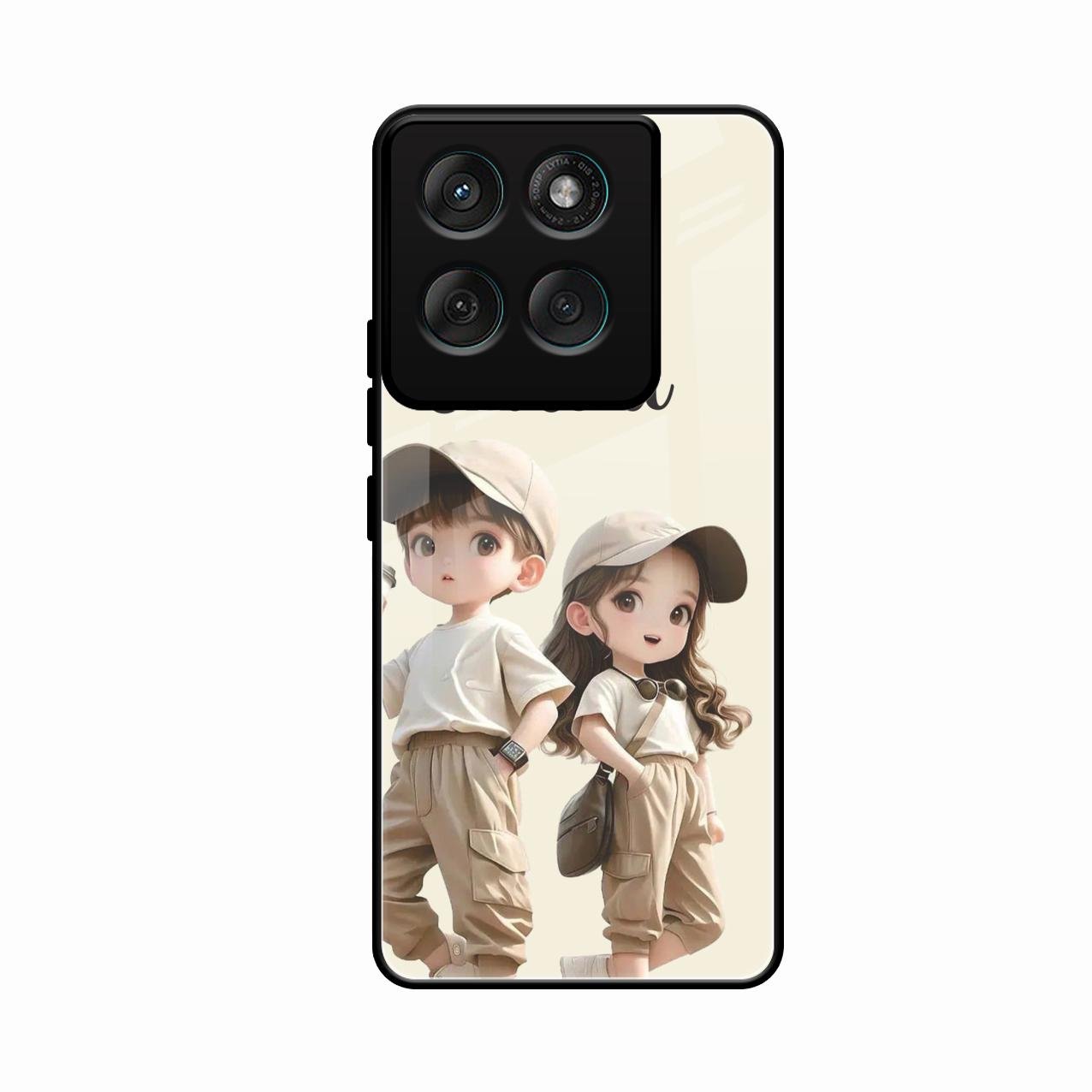 Sweet Harmony Customize Glass Case Cover For Motorola Edge 60 Stylus 5G