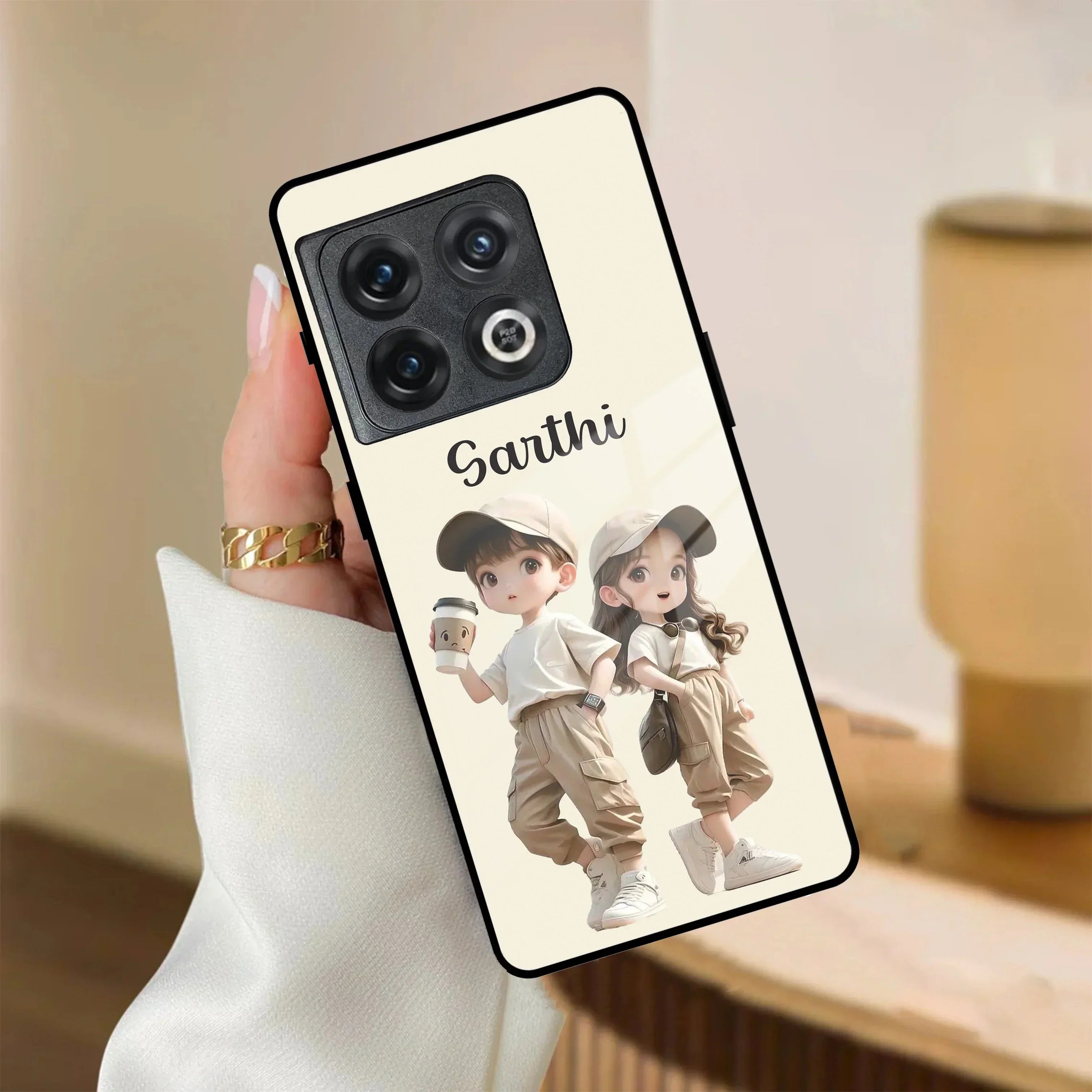 Sweet Harmony Customize Glass Case Cover For Oneplus - ShopOnCliQ
