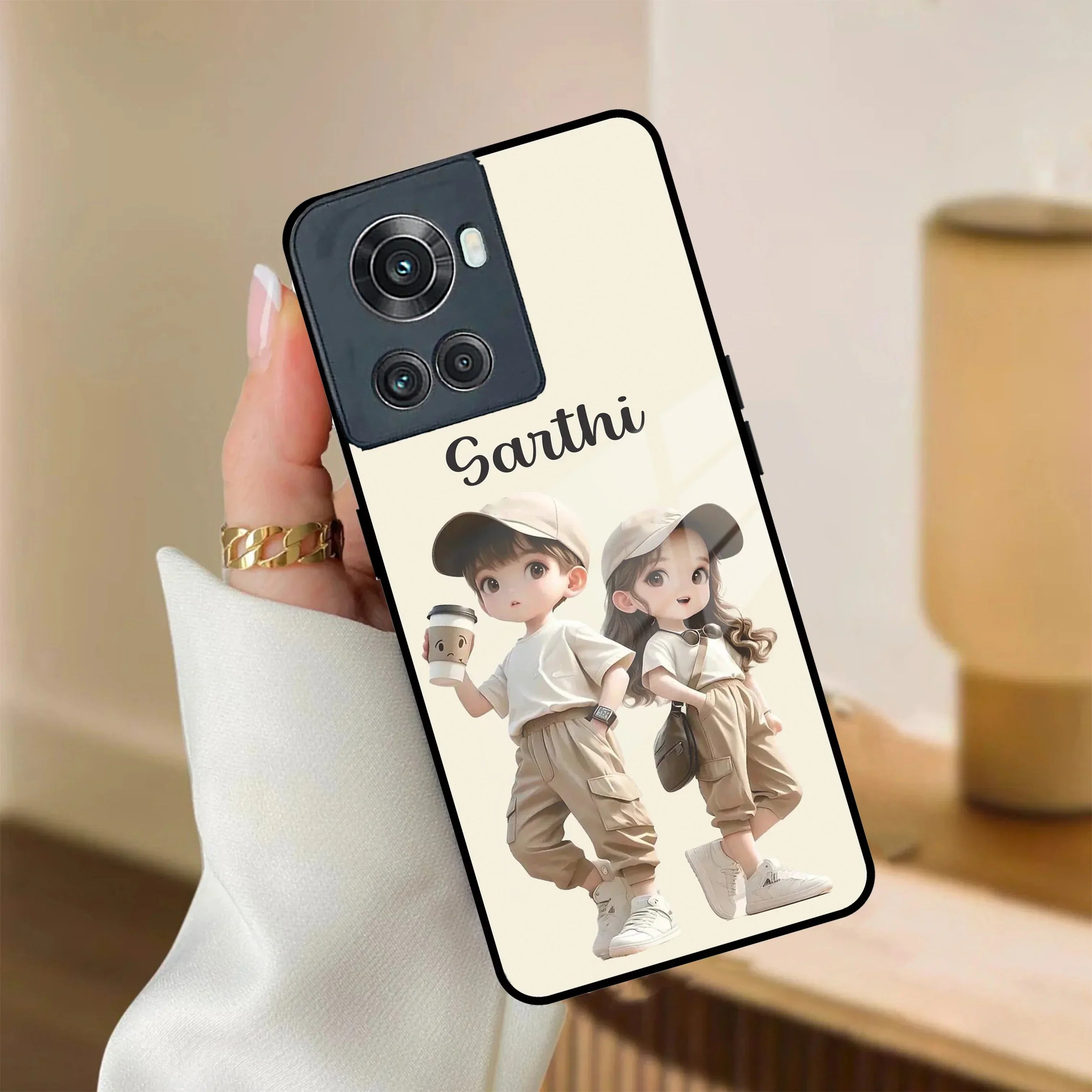 Sweet Harmony Customize Glass Case Cover For Oneplus - ShopOnCliQ