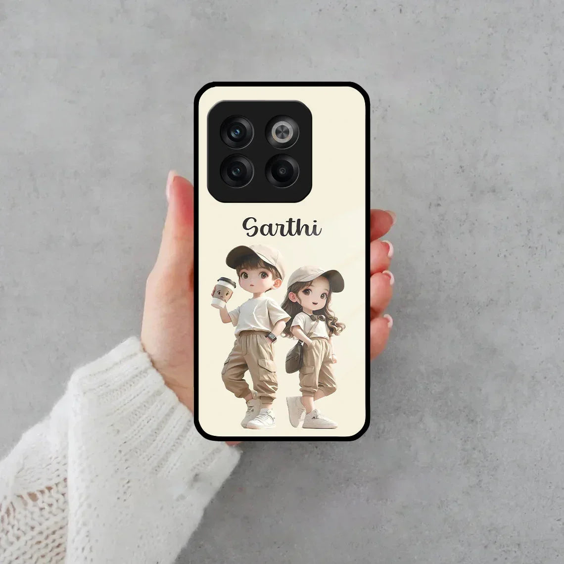 Sweet Harmony Customize Glass Case Cover For Oneplus - ShopOnCliQ