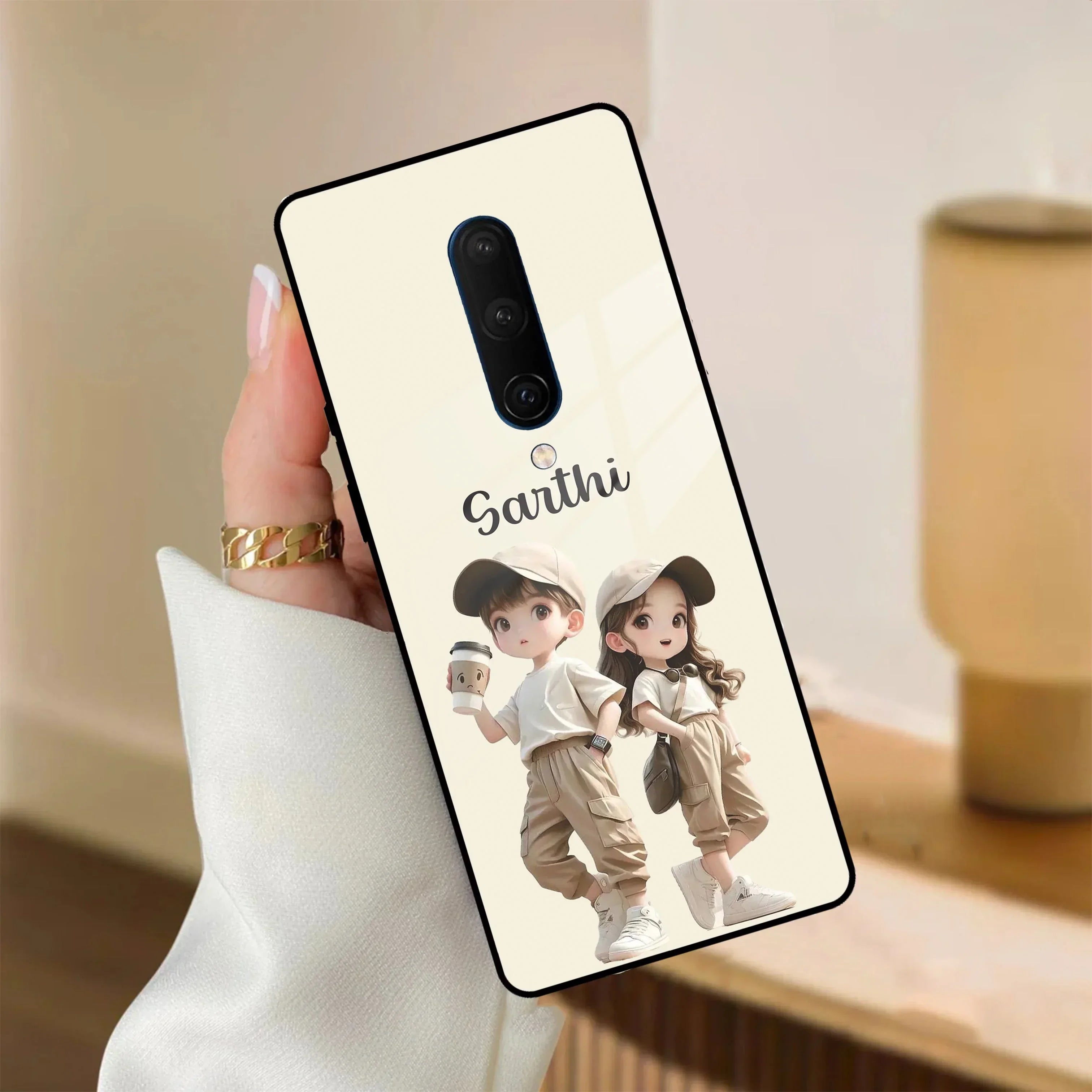 Sweet Harmony Customize Glass Case Cover For Oneplus - ShopOnCliQ