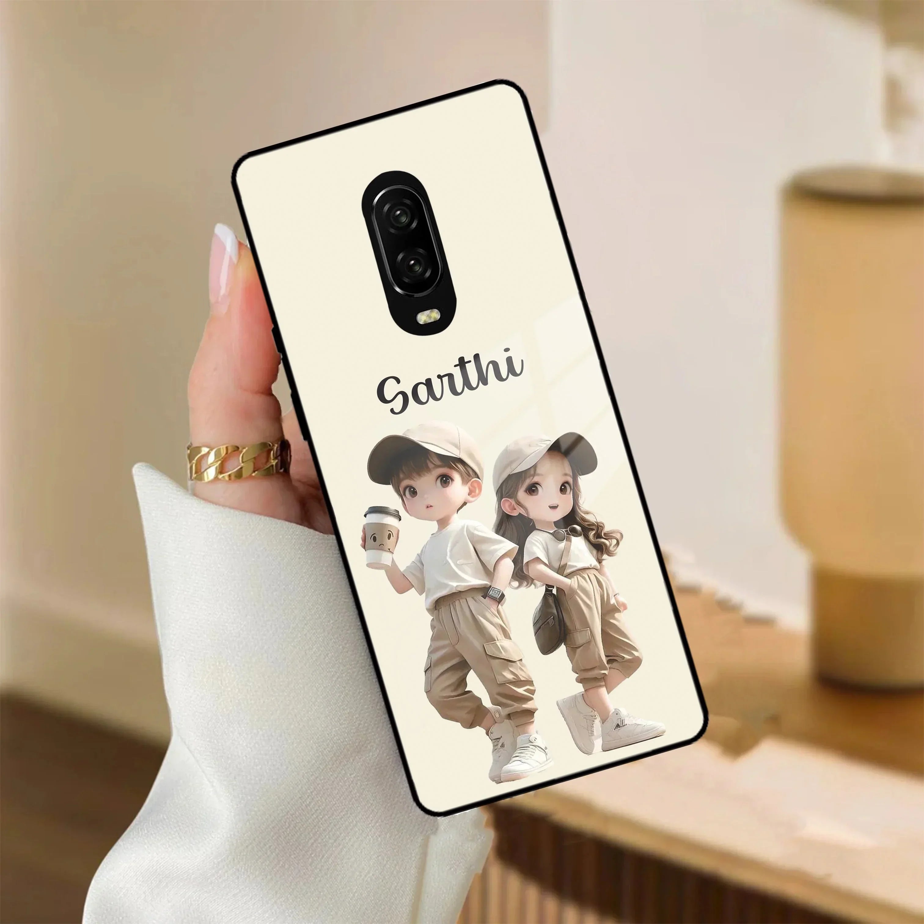 Sweet Harmony Customize Glass Case Cover For Oneplus - ShopOnCliQ