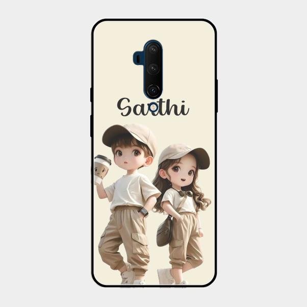 Sweet Harmony Customize Glass Case Cover For Oneplus 7T Pro