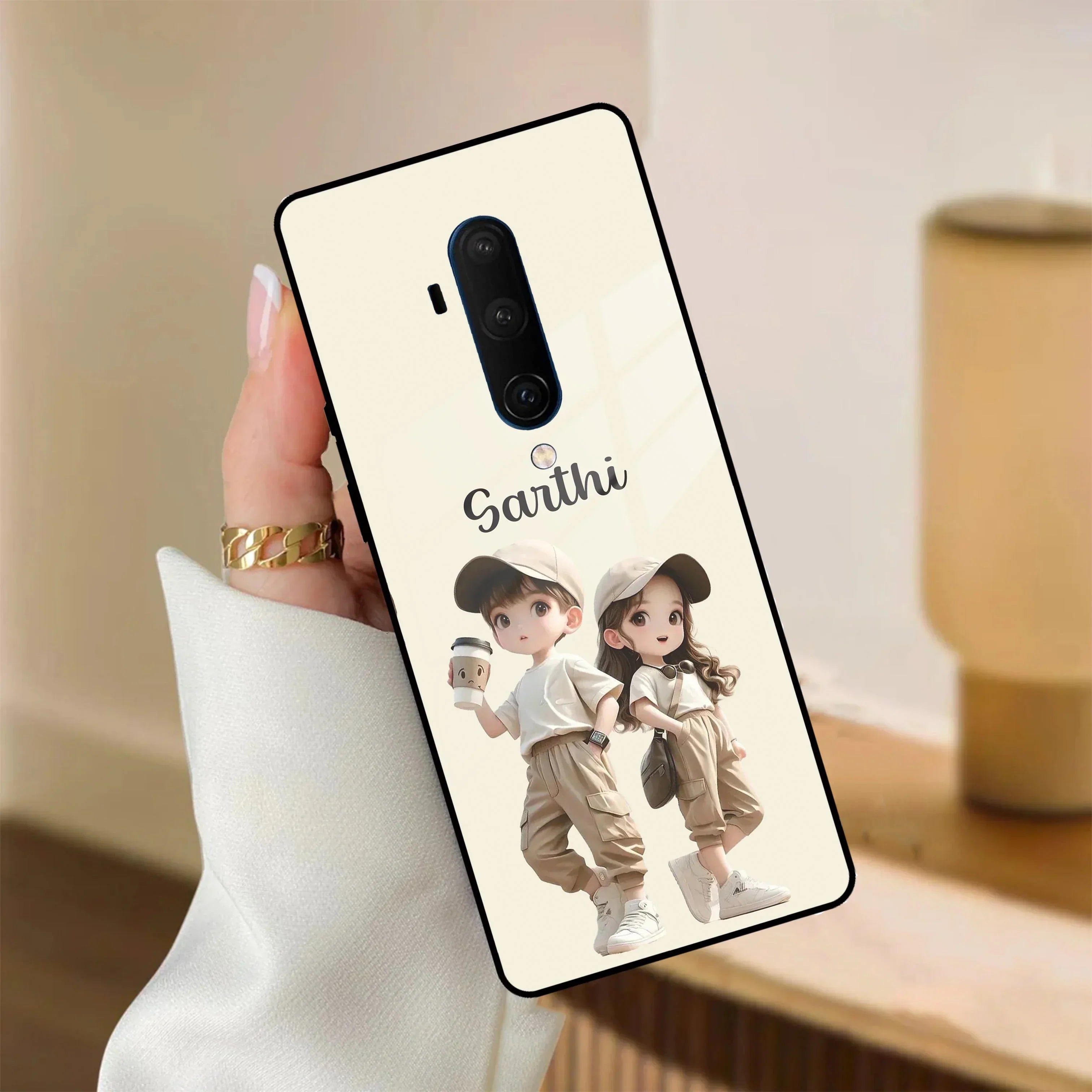 Sweet Harmony Customize Glass Case Cover For Oneplus - ShopOnCliQ