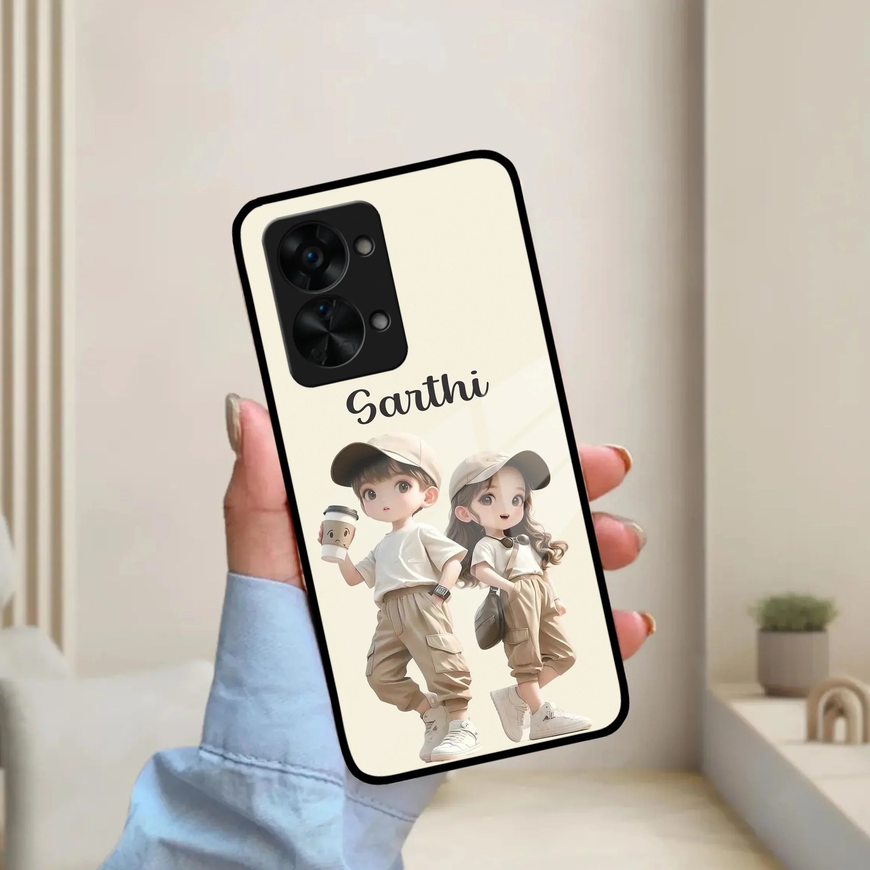 Sweet Harmony Customize Glass Case Cover For Oneplus - ShopOnCliQ